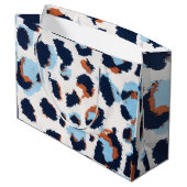 Funky Leopard Pattern Animal Zoo Art Animal Art Groot Cadeauzakje (Achterkant Gekanteld)