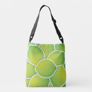 Funky limoen crossbody tas