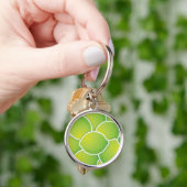 Funky limoen sleutelhanger (Hand)