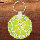 Funky limoen wedges sleutelhanger (Voorkant)