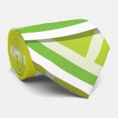 Funky limoen wedges stropdas (Opgerold)