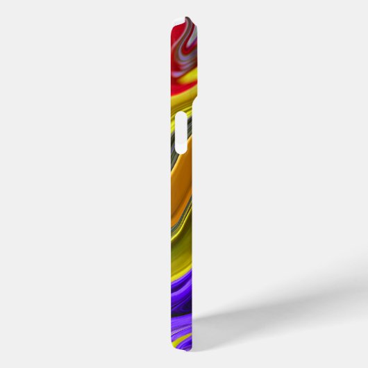 Funky Liquid Wave Case-Mate iPhone Case (Achterkant / Rechts)