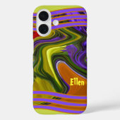 Funky Liquid Wave Case-Mate iPhone Case (Achterkant)