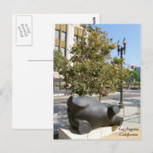 Funky Los Angeles Briefkaart! Briefkaart (Voorkant / Achterkant)