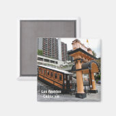 Funky Los Angeles Downtown Magnet! Magneet (Voorkant / Achterkant)