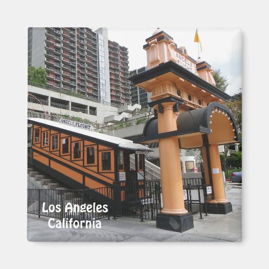 Funky Los Angeles Downtown Magnet! Magneet (Voorkant)