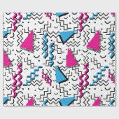 Funky Loud Memphis Design Cadeaupapier (Vlak)