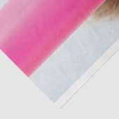 Funky Luiaard met Roze Hoofdtelefoon en Disco Ball Tissuepapier (Detail)