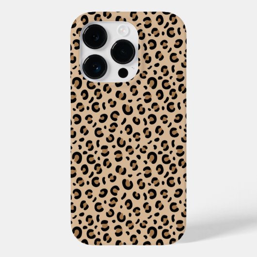 funky luipaardpatroon Case-Mate iPhone case (Achterkant)