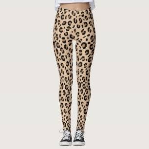 funky luipaardpatroon leggings