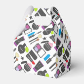 Funky Makeup Collage Bedankdoosjes (Voorkant Zijde)