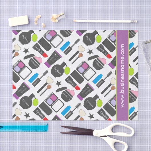 Funky Makeup Collage Tissuepapier (Craft)