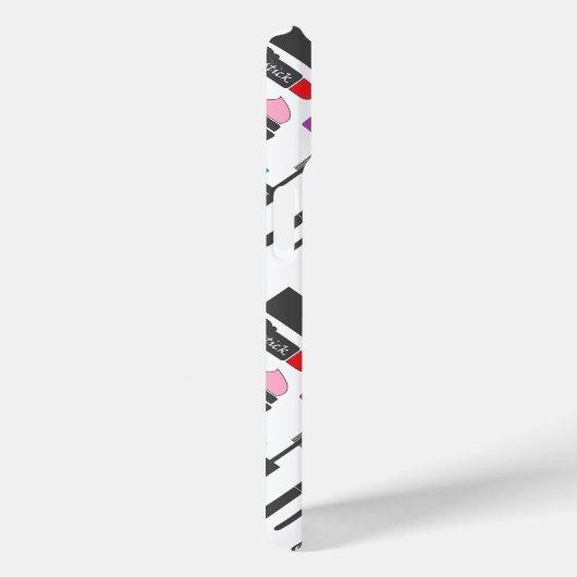 Funky Makeup Cosmetics Collage Pattern Case-Mate iPhone Case (Achterkant / Rechts)