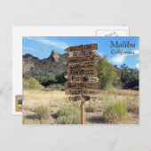 Funky Malibu Briefkaart! Briefkaart (Voorkant / Achterkant)