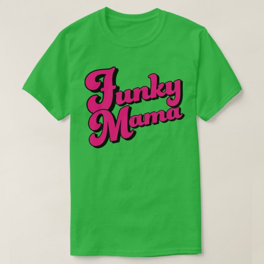 Funky Mama Cool Mam Moederdag Gift T-shirt (Design voorkant)