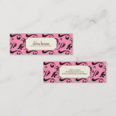 Funky mammie die kaarten oproept contactkaartje (Voorkant / Achterkant)