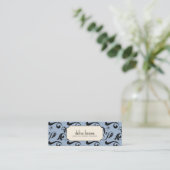 Funky mammie die kaarten oproept contactkaartje (Staand voorkant)