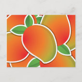 Funky mango briefkaart (Voorkant)