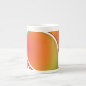 Funky mango porselein kop (Voorkant)