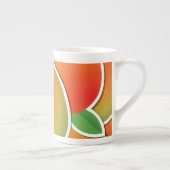 Funky mango porselein kop (Rechts)