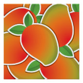 Funky mango poster (Voorkant)