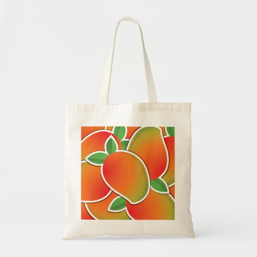 Funky mango tote bag (Voorkant)