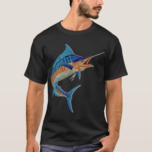 Funky Marlin T-shirt (Voorkant)