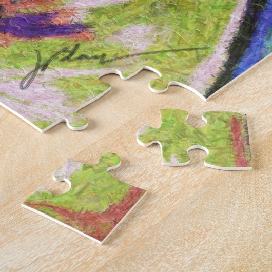 Funky Mastiff Dog Puzzle Legpuzzel (Zijkant)