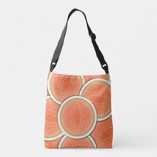 Funky meloenen crossbody tas (Achterkant)