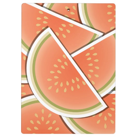 Funky melonwiggen klembord (Achterkant)