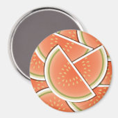 Funky melonwiggen magneet (Voorkant / Achterkant)
