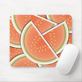 Funky melonwiggen muismat (Met muis)