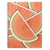 Funky melonwiggen notitieboek (Voorkant)