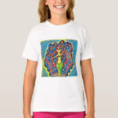 Funky mermaid shirt (Voorkant)