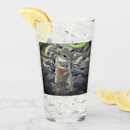 Funky Mikey Glass Tumbler
