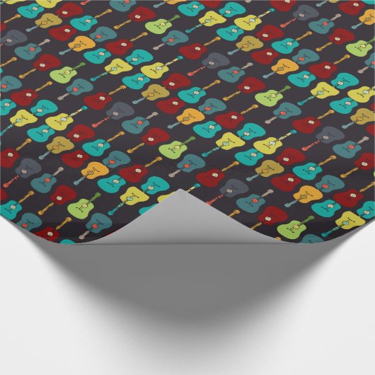 Funky Mod Guitars Gift Wrap Cadeaupapier (Hoek)