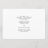 FUNKY MODERN TEKST | Drie multi-foto's Save The Date (Achterkant)