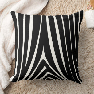 Funky Modern Zebra Pattern Kussen