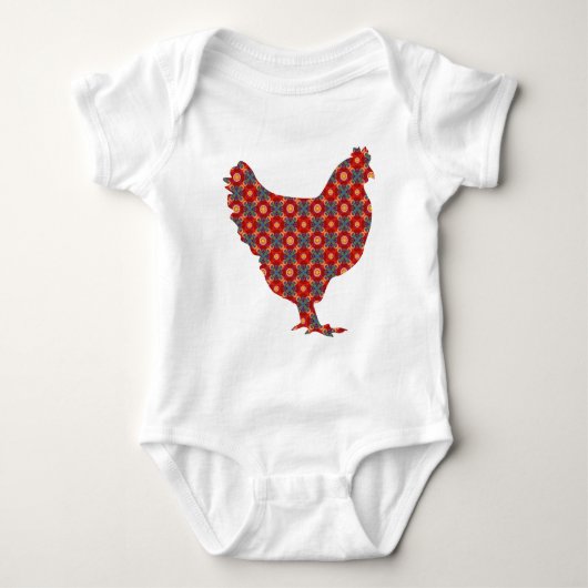Funky moderne kip romper (Voorkant)