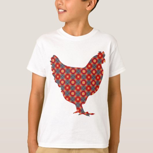 Funky moderne kip t-shirt (Voorkant)