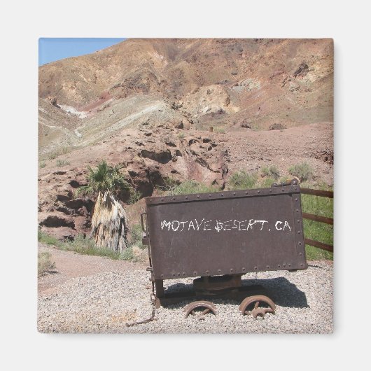 Funky Mojave Desert Magnet. Magneet (Voorkant)