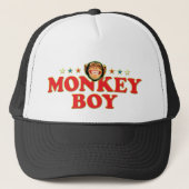 Funky Monkey Boy Trucker Pet (Voorkant)