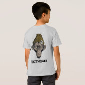 Funky Monkey Graphic T-Shirt voor mannen en vrouwe (Achterkant volledig)