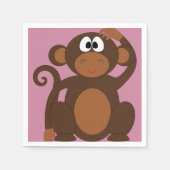Funky Monkey Servetten (Voorkant)