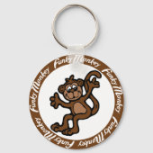 Funky Monkey Sleutelhanger (Voorkant)