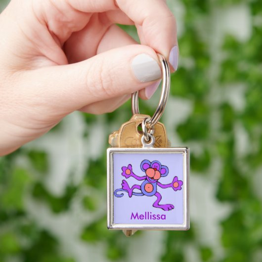 Funky Monkey Sleutelhanger (Hand)