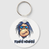 Funky Monkey Sleutelhanger (Voorkant)