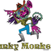 Funky Monkey  Sticker