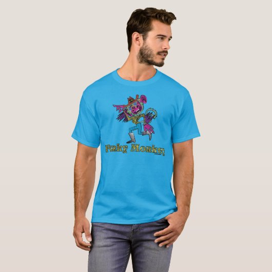 Funky Monkey  T-shirt (Voorkant volledig)