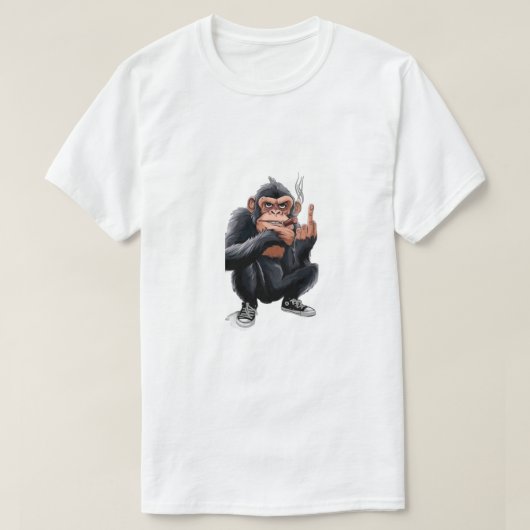 Funky Monkey T-shirt (Design voorkant)